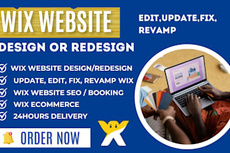 wix website redesign wix website redesign wix website design update, edit wix