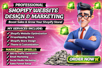 promote shopify store , shopify marketing or sales funnel to boost shopify sales