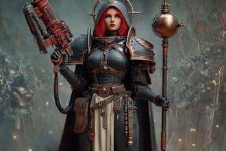 drawing your warhammer 40k
