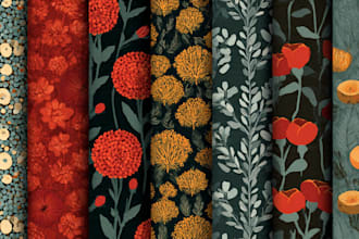 design unique seamless pattern design