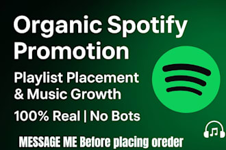 promote your spotify techno music to official playlist curators