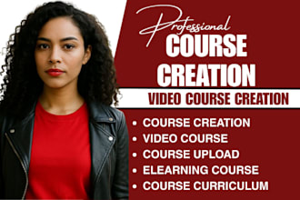 create online course content course curriculum elearning video course redesign