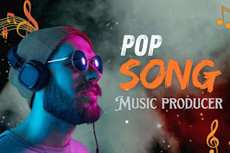 create a catchy danceable pop song as a male artist and pop music producer