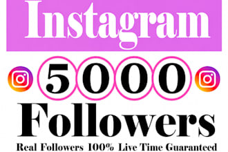 buy 5k instagram follower very fast