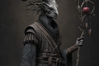 fantasy horror and fantasy horror character