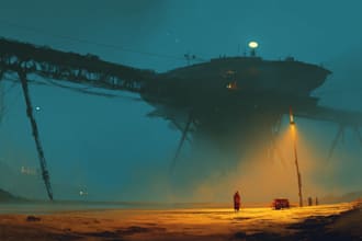 sci fi illustration and sci fi art