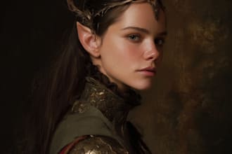 do realistic or fantasy portrait