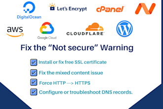 install and fix SSL certificate on cpanel hosting or vps hosting