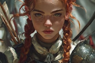 draw your fantasy character