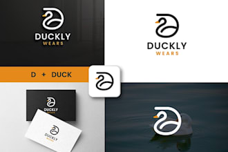 create creative and good looking duck logo design