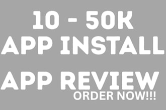 do mobile app promotion, app download install, app marketing