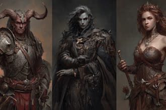do fantasy characters or fantasy character