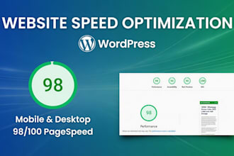 optimize wordpress speed and fix core web vitals