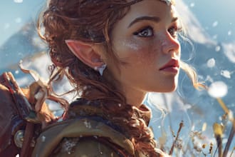 do realistic or fantasy portrait