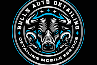 design high quality bull logo with unlimited revision