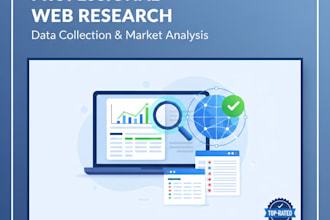 do professional web research and internet data collection