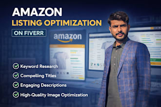 amazon listing optimization SEO expert for more sales