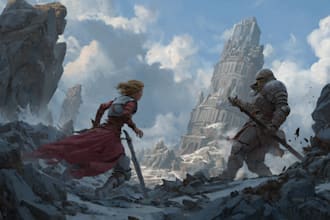 illustrate concept art, fanart or commissions for you