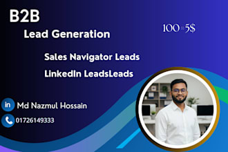 do b2b lead generation with verified linkedin leads