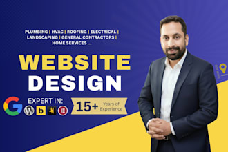 build a lead generating plumbing hvac or roofing website for contractors