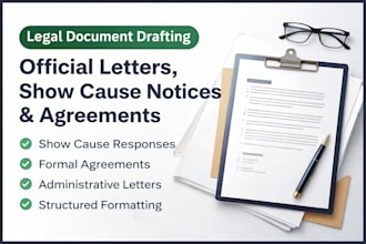 draft professional rti, legal replies and official documents