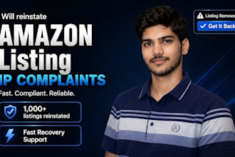 do amazon listing reinstatement and remove intellectual property violations