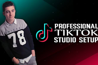professionally setup your tiktok channel