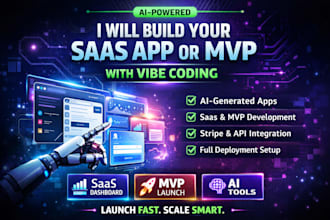 build your ai app or mvp using vibe coding tools