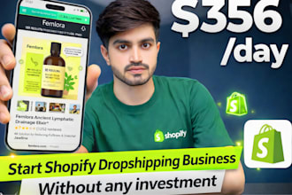 create all e commerces  and shopify dropshipping store with zero investment