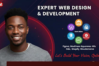 do web design wordpress developer shopify odoo website wix designer