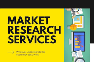 comprehensive market research, swot analysis and competitor analysis