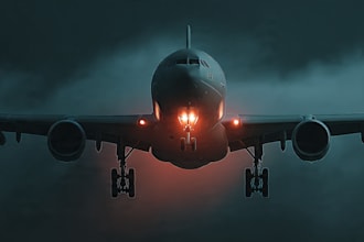 draw helicopter , airplane , aircraft , into a vector