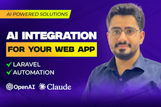 integrate openai, claude or chatgpt API into your website or app