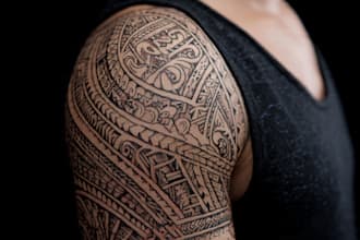 design your polynesian tribal tattoo