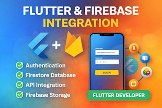 integrate firebase in your flutter app