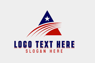 make eye catchy political logo with unlimited revision