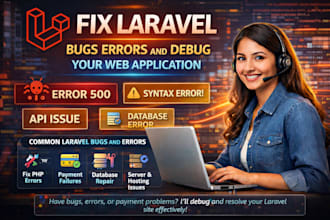 fix laravel bugs and errors fast
