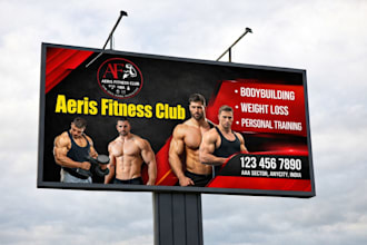 design professional banner, poster, flex and print ready design
