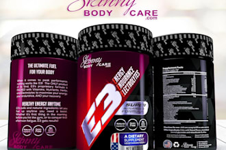 design professional supplement, bottle and vial label