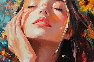paint renaissance art oil painting portrait
