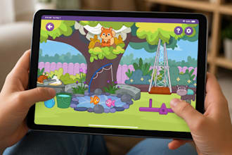 create 2d kids game