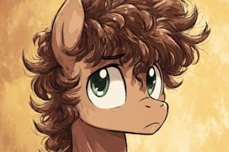 draw you a my little pony character