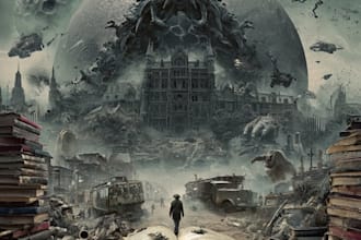 design your horror, thriller, scifi, fantasy book cover