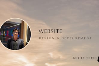 do full stack website development and front end development