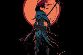 fantasy horror and fantasy horror character