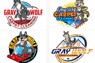 design a unique carpet cleaning logo