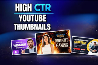 design viral youtube thumbnails for any niche