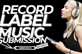 submit your music to 20,000 top major, indie record labels to get signed fast