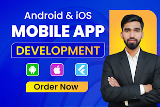 do web or mobile app development, android ios app creation as flutter developer