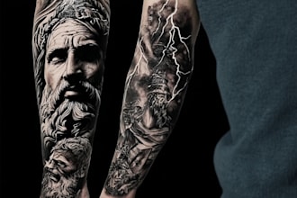 design original tattoo sleeve